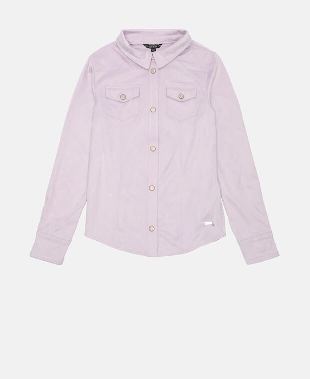 

Рубашка с длинным рукавом Guess, лиловый