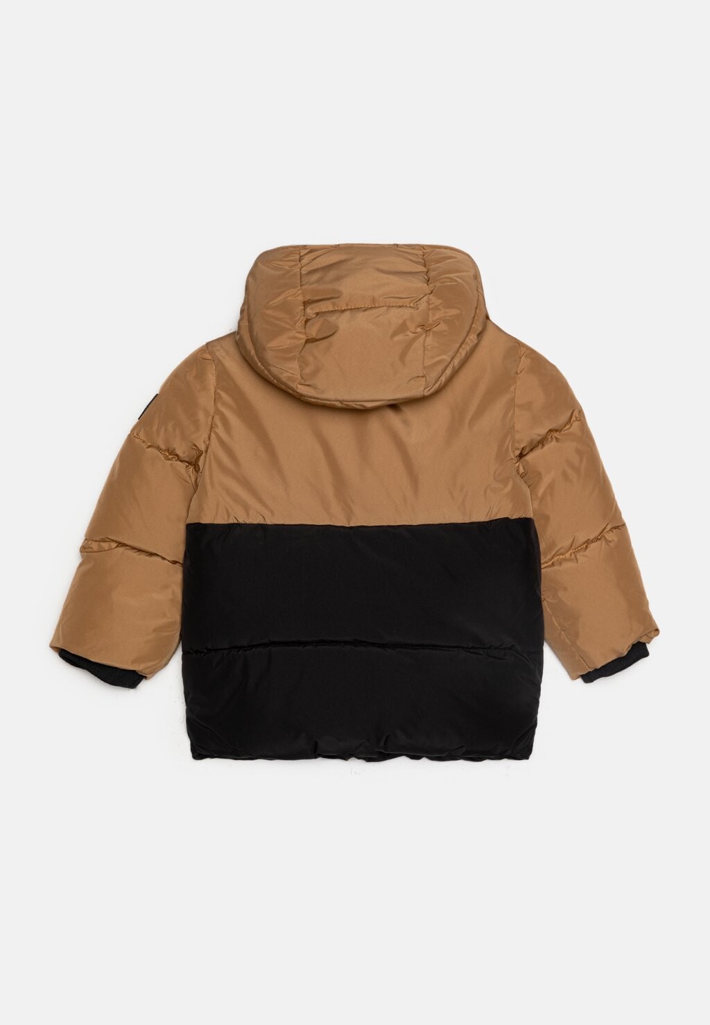 

Зимняя куртка BABY PUFFER BOSS Kidswear, бежевый
