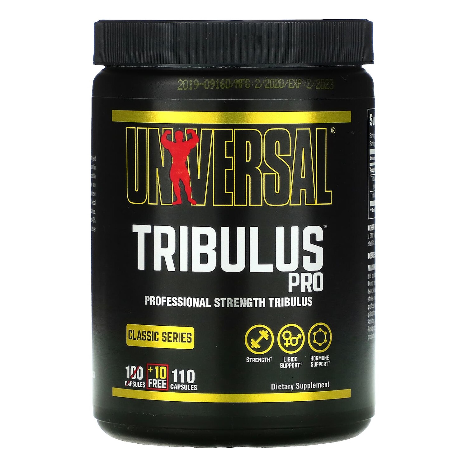 

Classic Series, Tribulus Pro, профессиональная добавка с якорцами, 110 капсул, Universal Nutrition