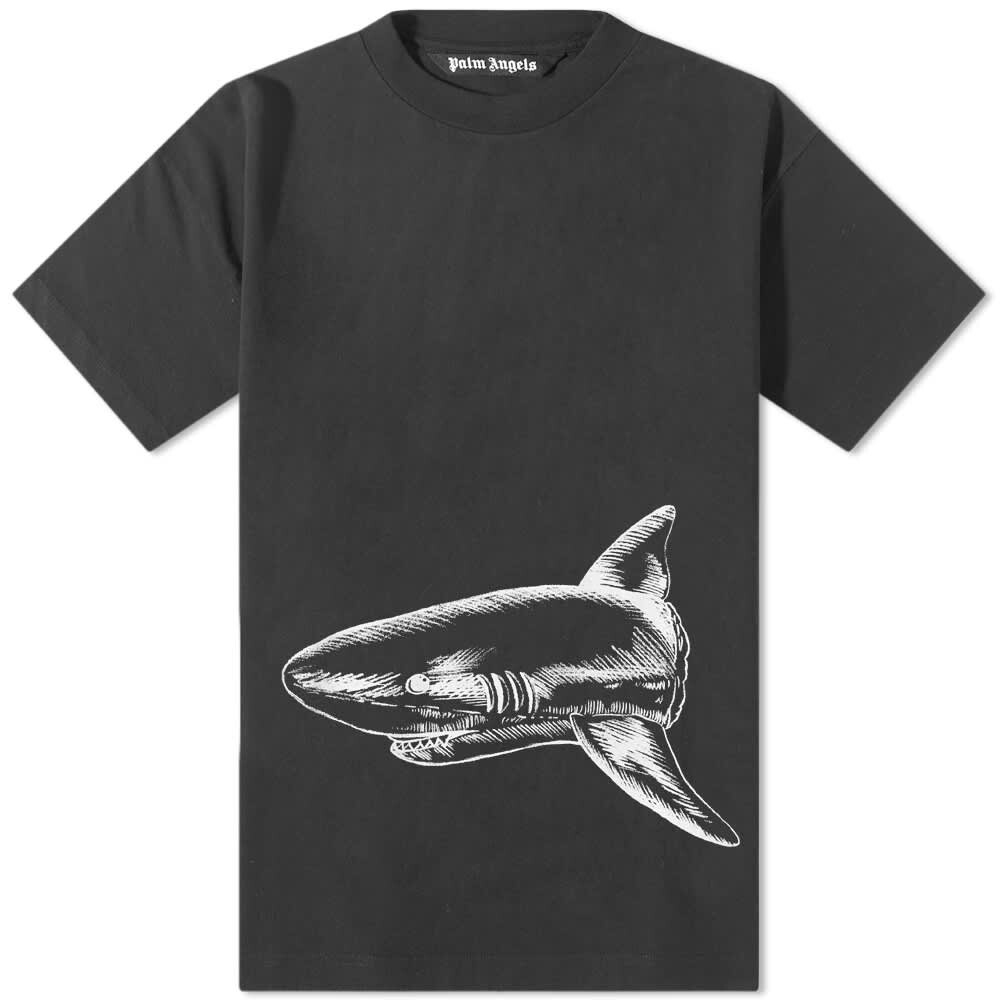 

Футболка Palm Angels Broken Shark, черный