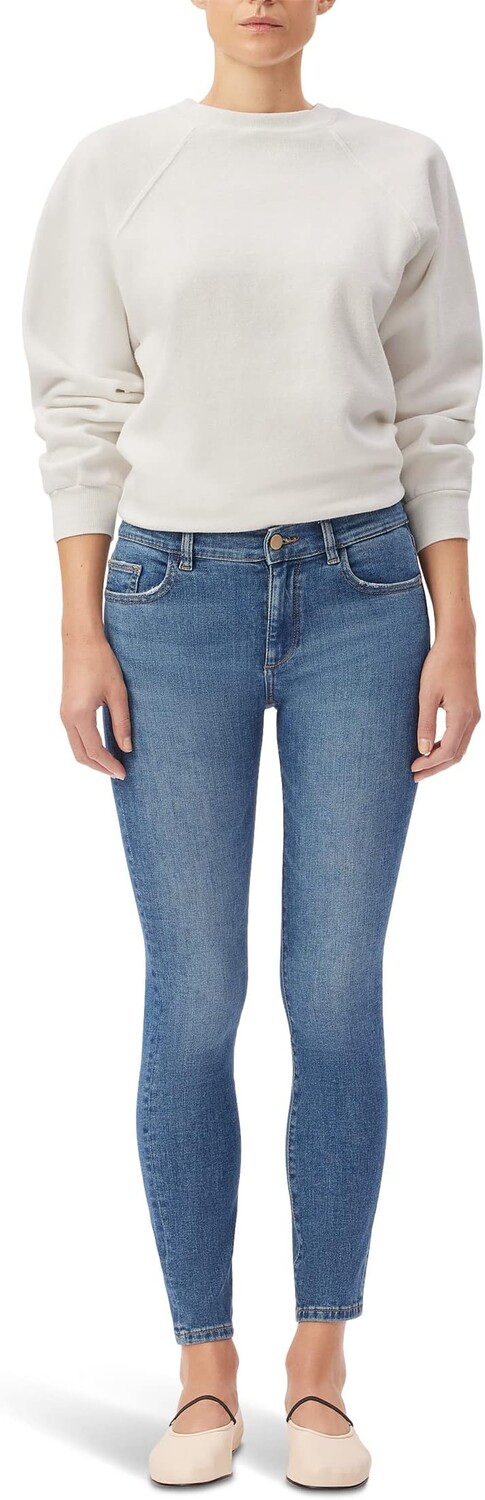 

Джинсы Florence Mid-Rise Ankle Skinny in Stellar DL1961, цвет Stellar