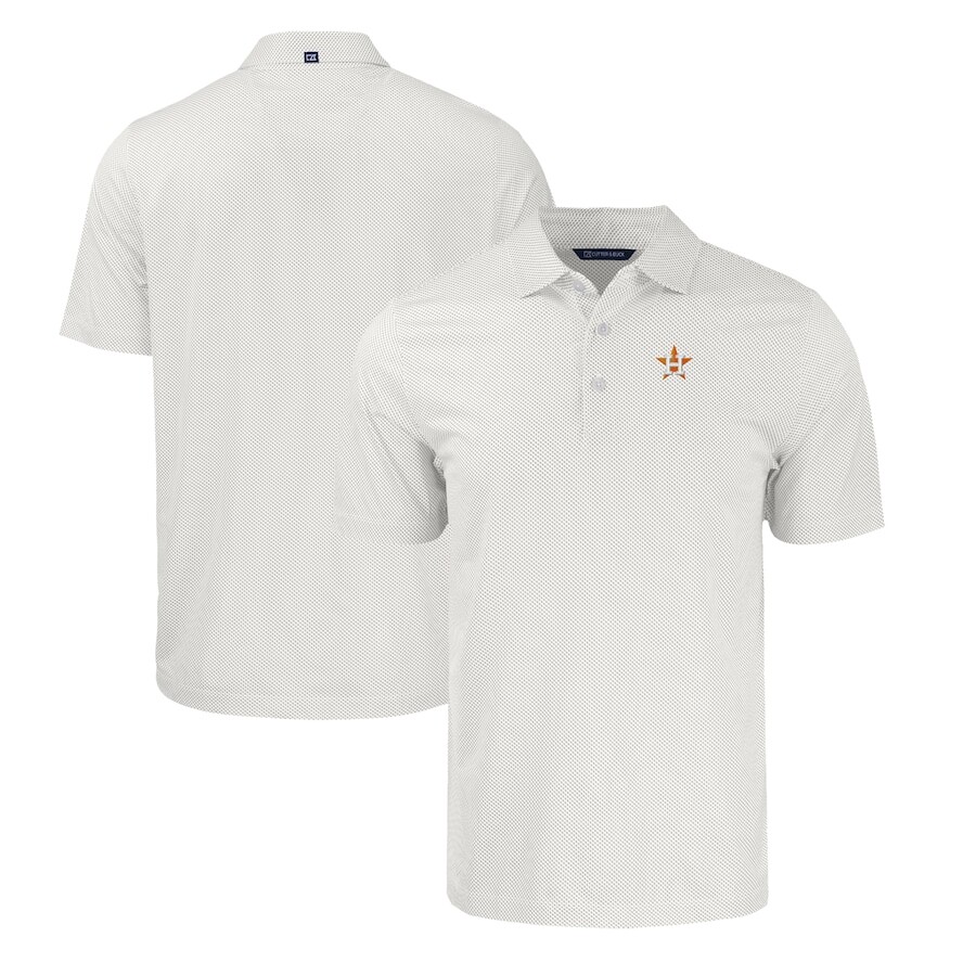 

Поло с коротким рукавом Cutter & Buck Houston Astros, белый