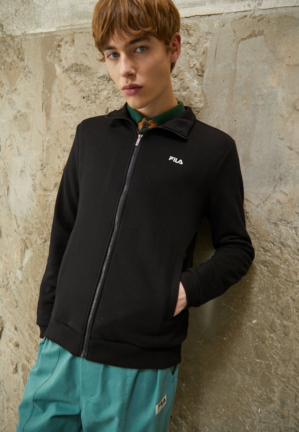 

Толстовка на молнии Fila, черный