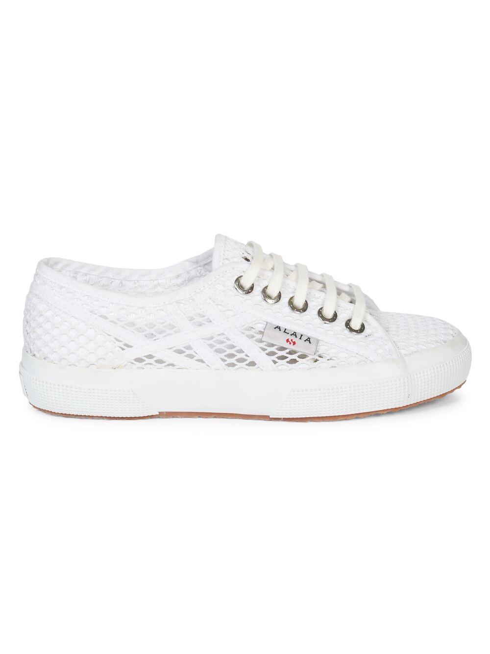 

Кроссовки на плоской подошве Alaïa x Superga Mesh Alaïa, белый