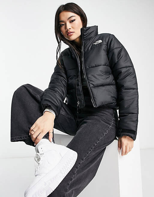 

Черная укороченная куртка-пуховик The North Face Saikuru эксклюзивно на ASOS, Черный