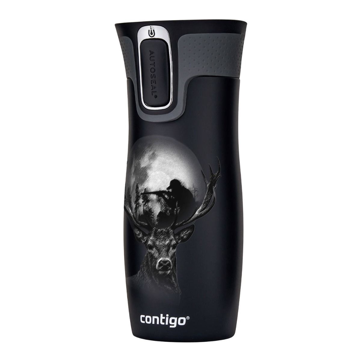 Термокружка Contigo West Loop Black Deer Hunter, 1 шт