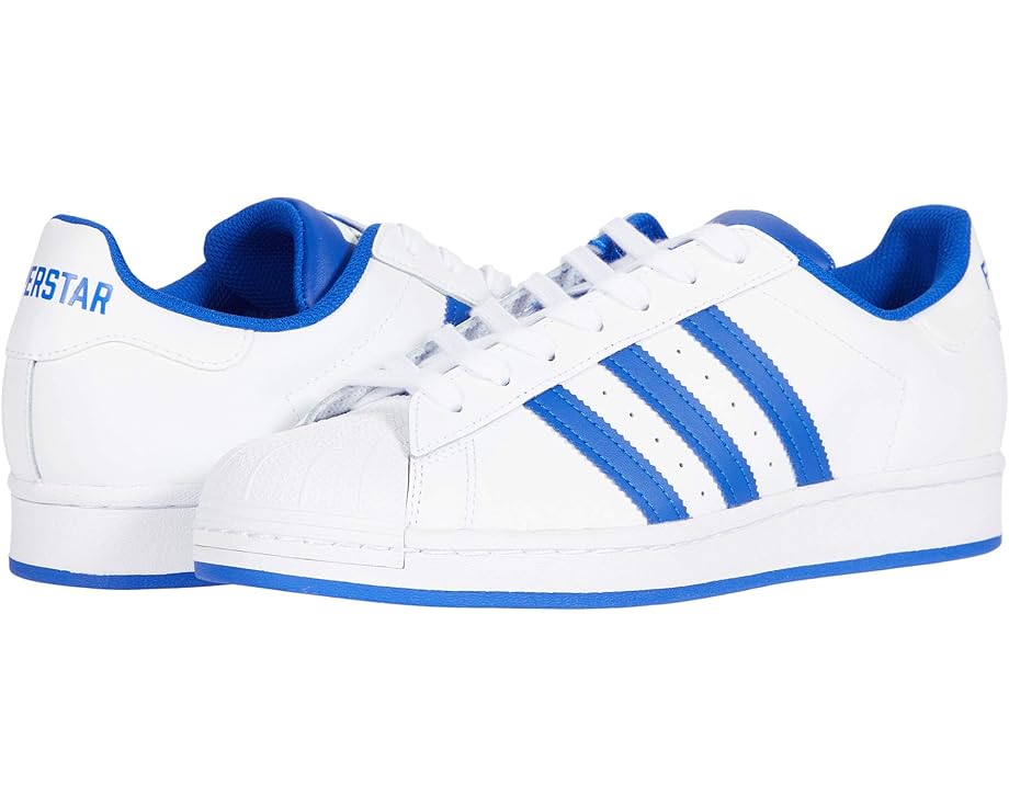 Кроссовки Adidas Superstar, цвет Footwear White/Bold Blue/Clear Granite