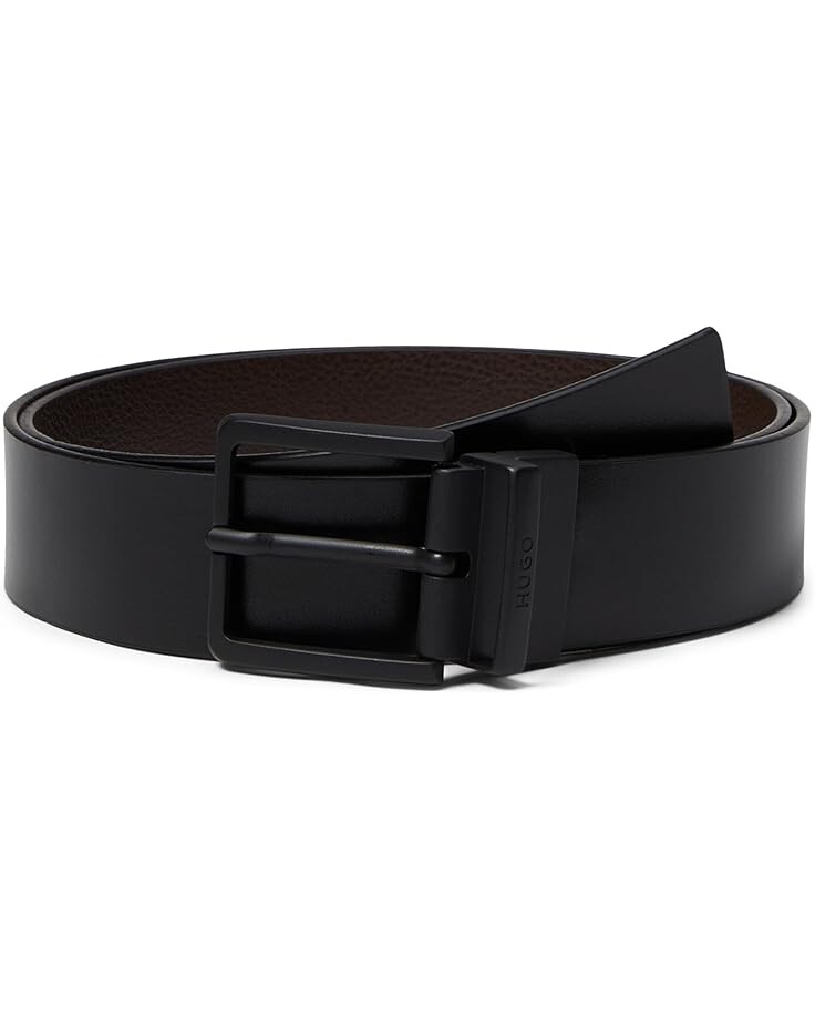 

Ремень HUGO Gionio Leather Reversible, черный