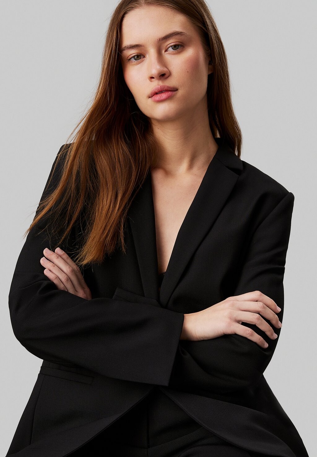 

Короткое пальто Calvin Klein, черный