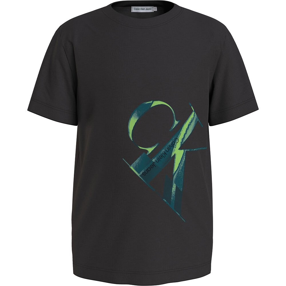

Футболка с коротким рукавом Calvin Klein Jeans Hyper Real Monogram, черный