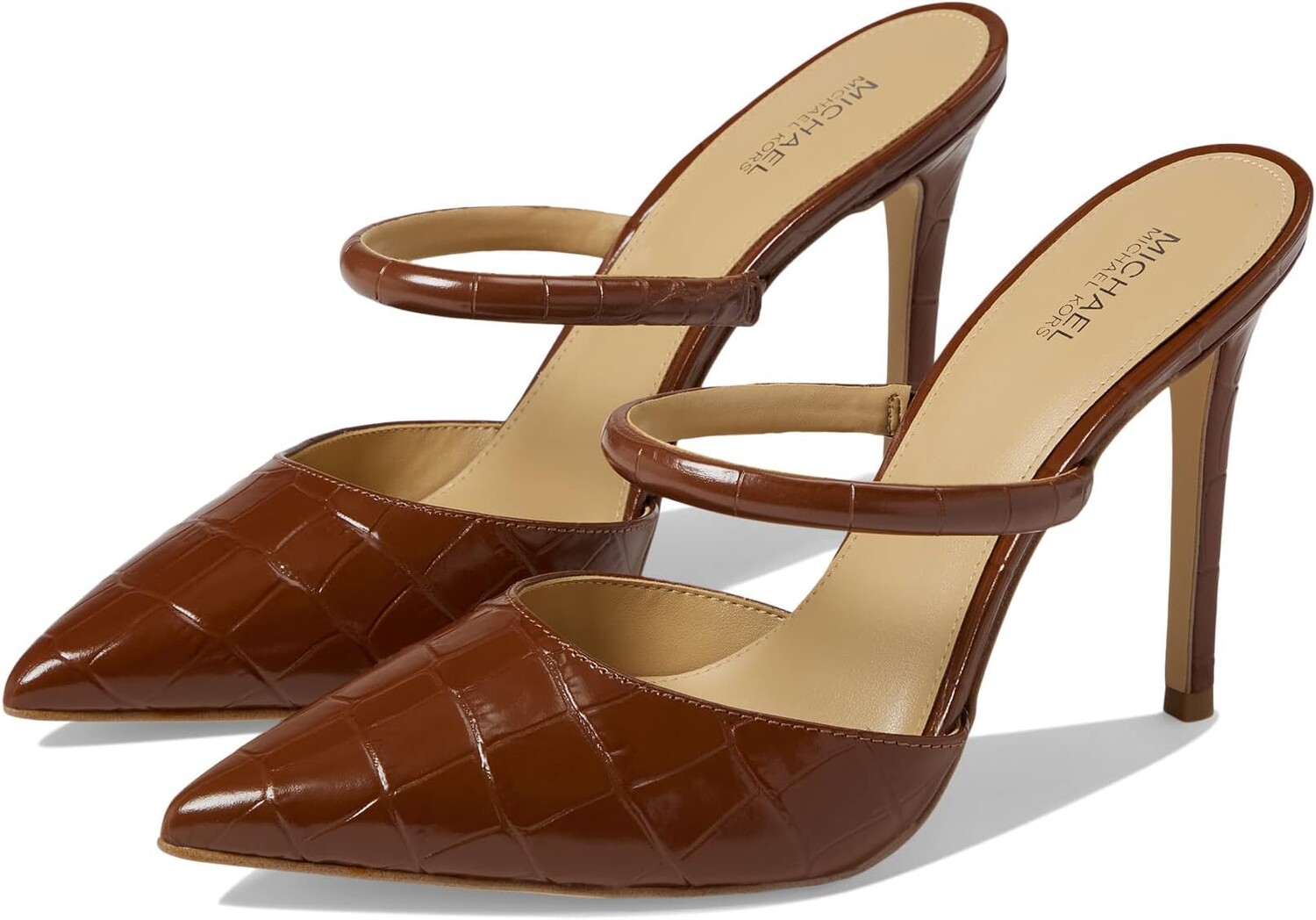 

Туфли Jessa Mule Pump MICHAEL Michael Kors, цвет Chestnut