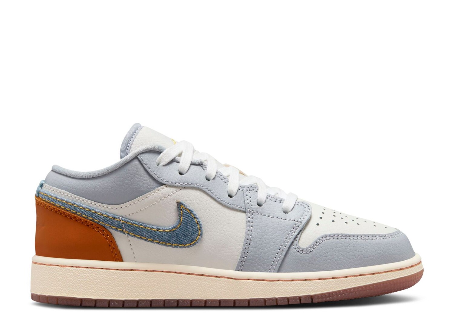 

Кроссовки Air Jordan Jordan 1 Low Se Gs 'Sashiko', кремовый