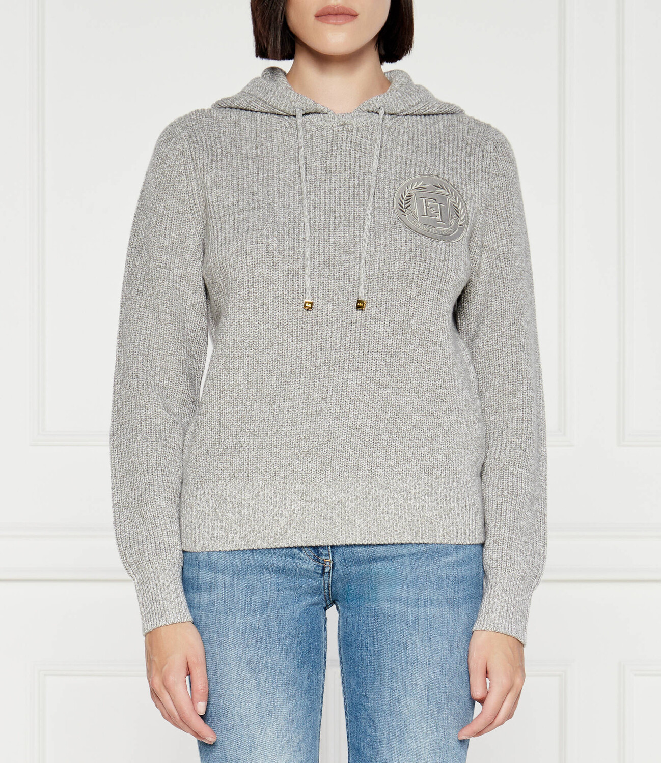 

Свитер Elisabetta Franchi Regular Fit, серый