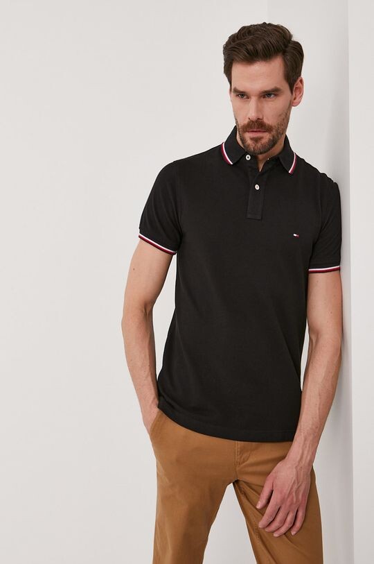 

Рубашка поло Tommy Hilfiger, черный