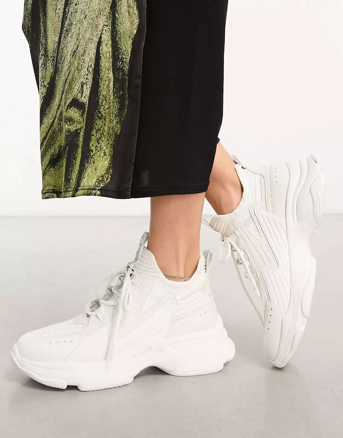 

Белые кроссовки Steve Madden Matchbox, Белый