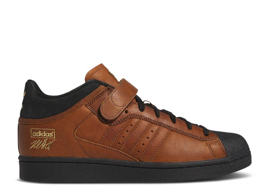 

Кроссовки adidas Heitor Da Silva X Pro Shell ADV, цвет Brown Black