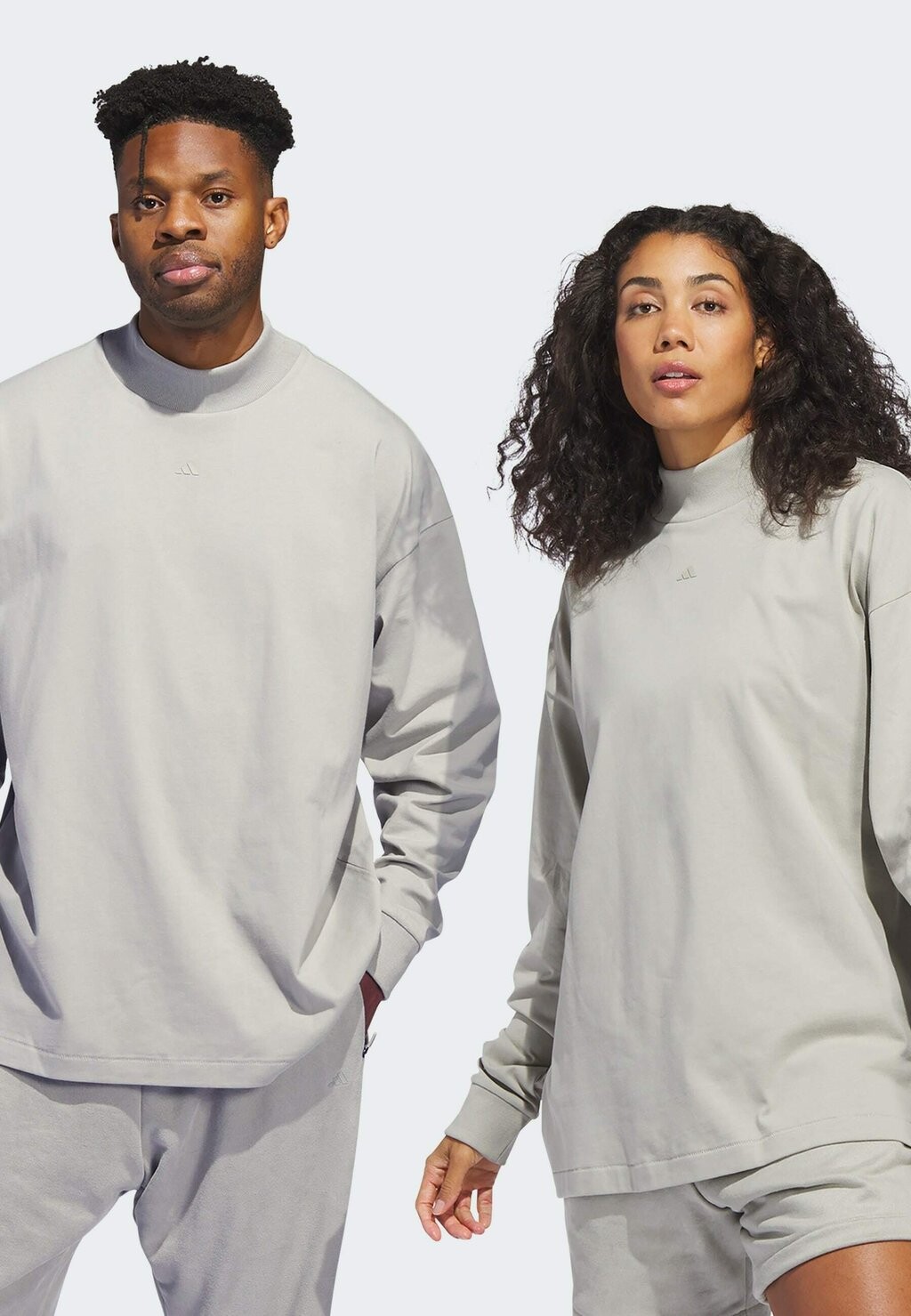 

Футболка с длинным рукавом Basketball adidas Originals, цвет sesame