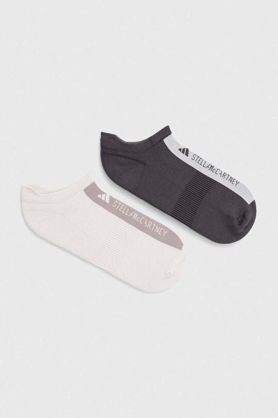 

2 пары носков adidas by Stella McCartney, серый