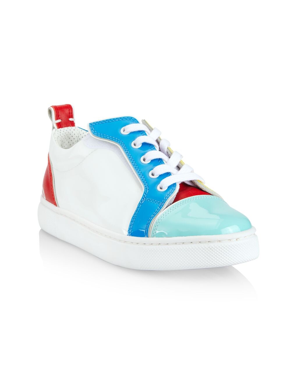 

Лакированные кроссовки Little Kid's & Kid's Funnyto Flat Christian Louboutin, разноцветный