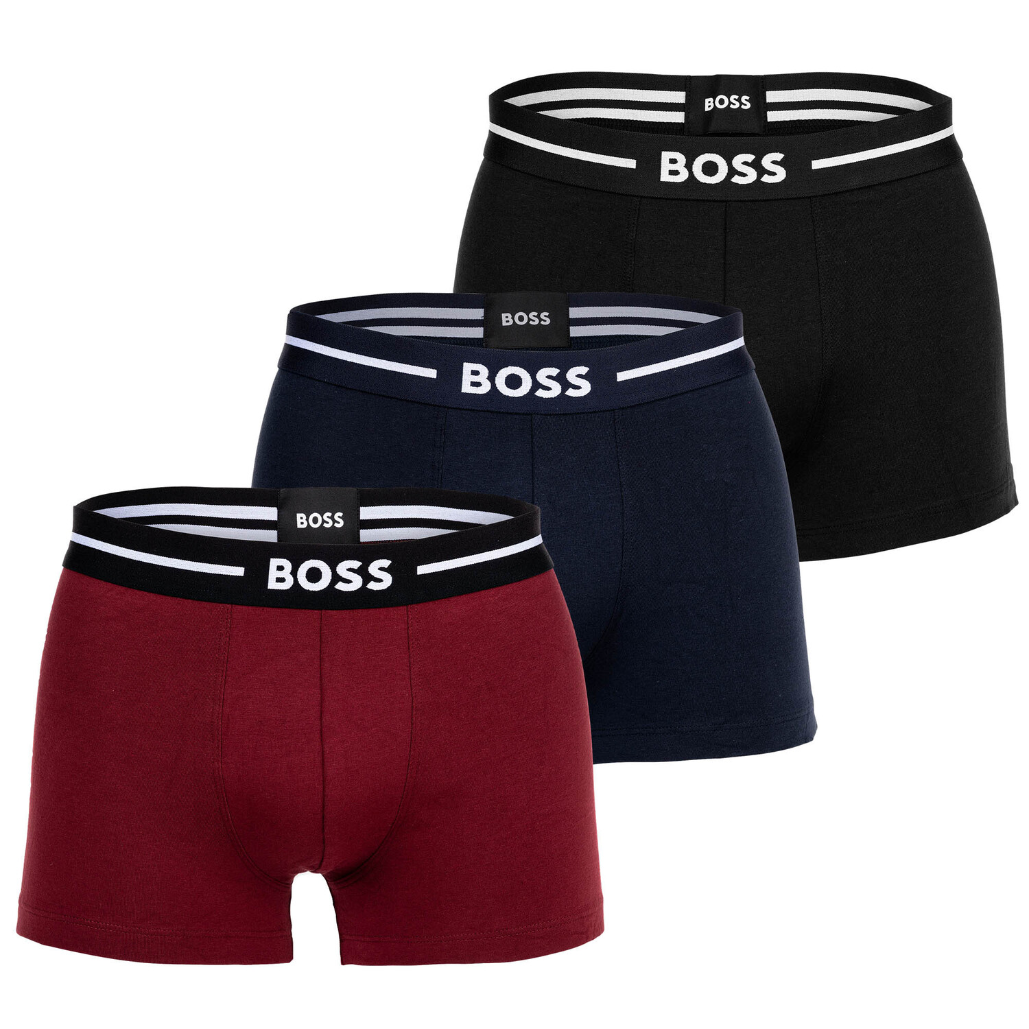 

Боксеры BOSS 3 шт, цвет Schwarz/Blau/Rot
