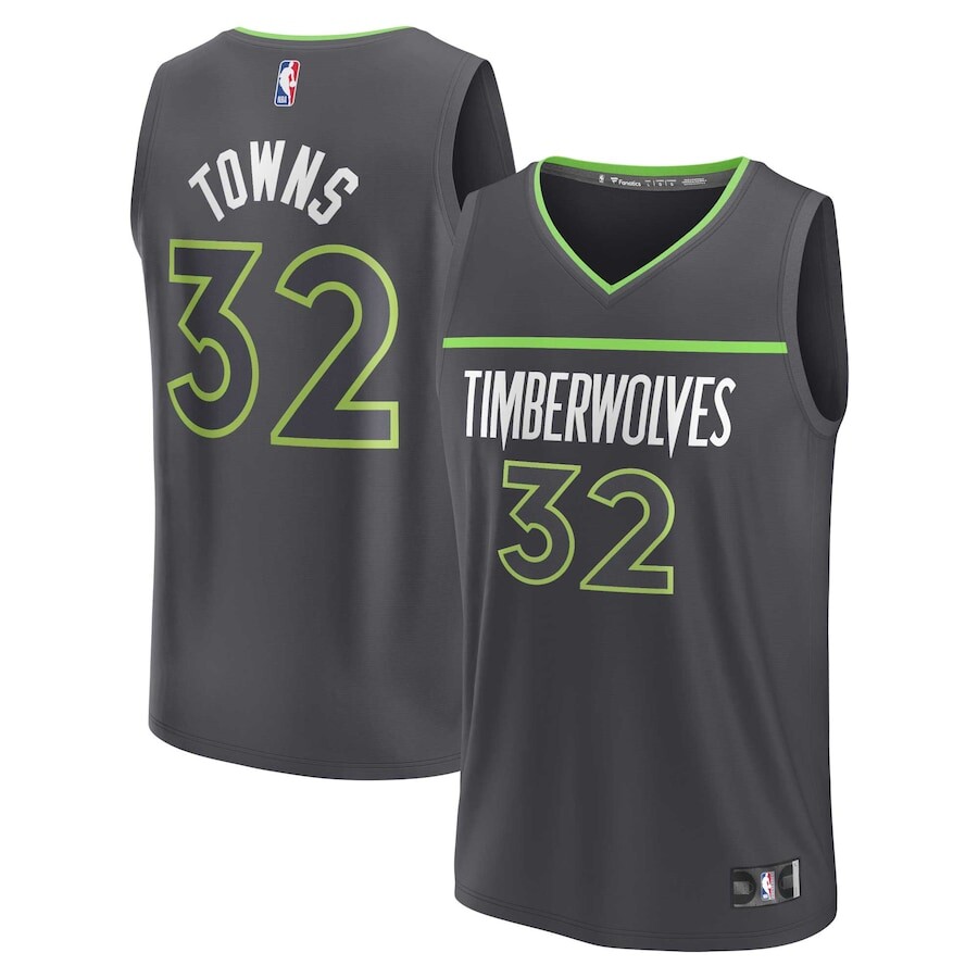 

Джерси Fanatics Branded Minnesota Timberwolves, антрацит