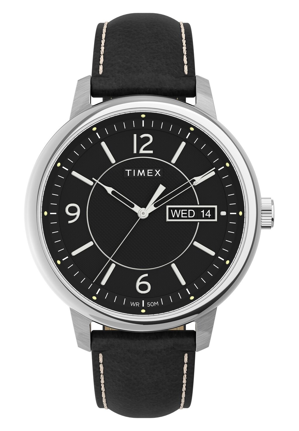 

Часы CHICAGO DAY DATE Timex, цвет Black