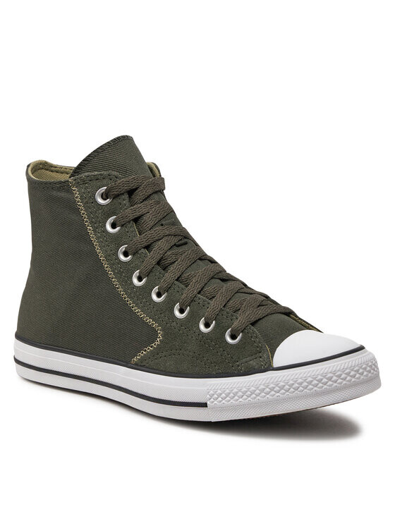 

Кроссовки из ткани Converse, хаки