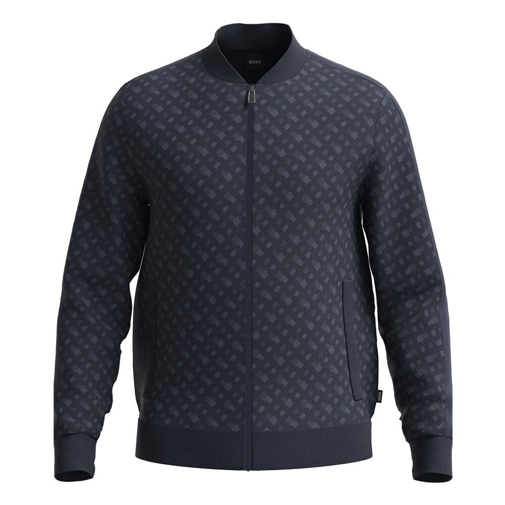 

Толстовка BOSS Skiles 64 10249304 01 Full Zip, синий