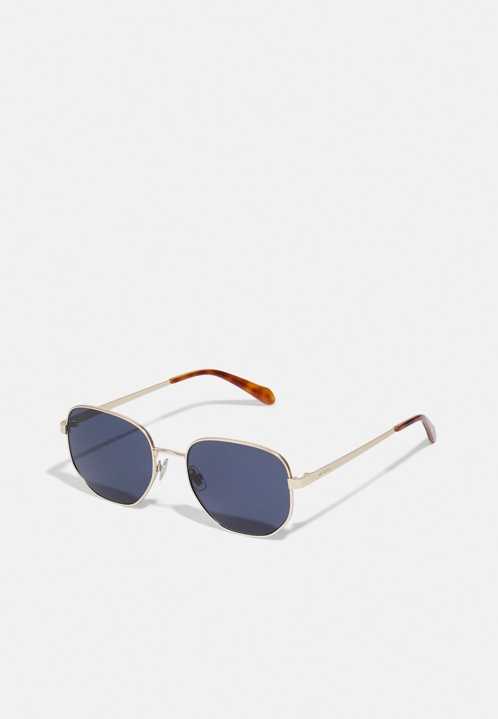 

Солнцезащитные очки Fossil, цвет matte light gold-coloured