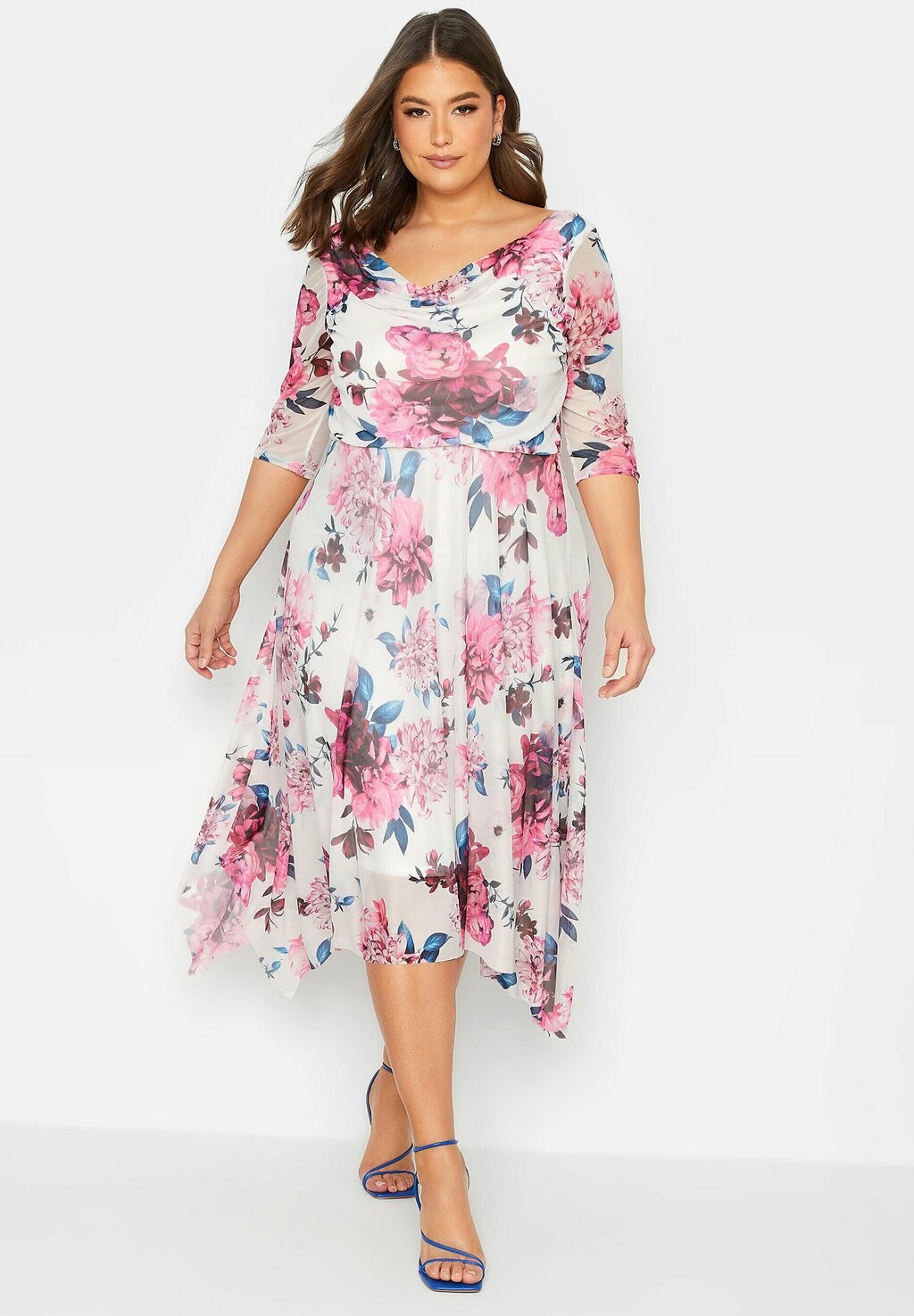 

Летнее платье Yours Clothing, белый