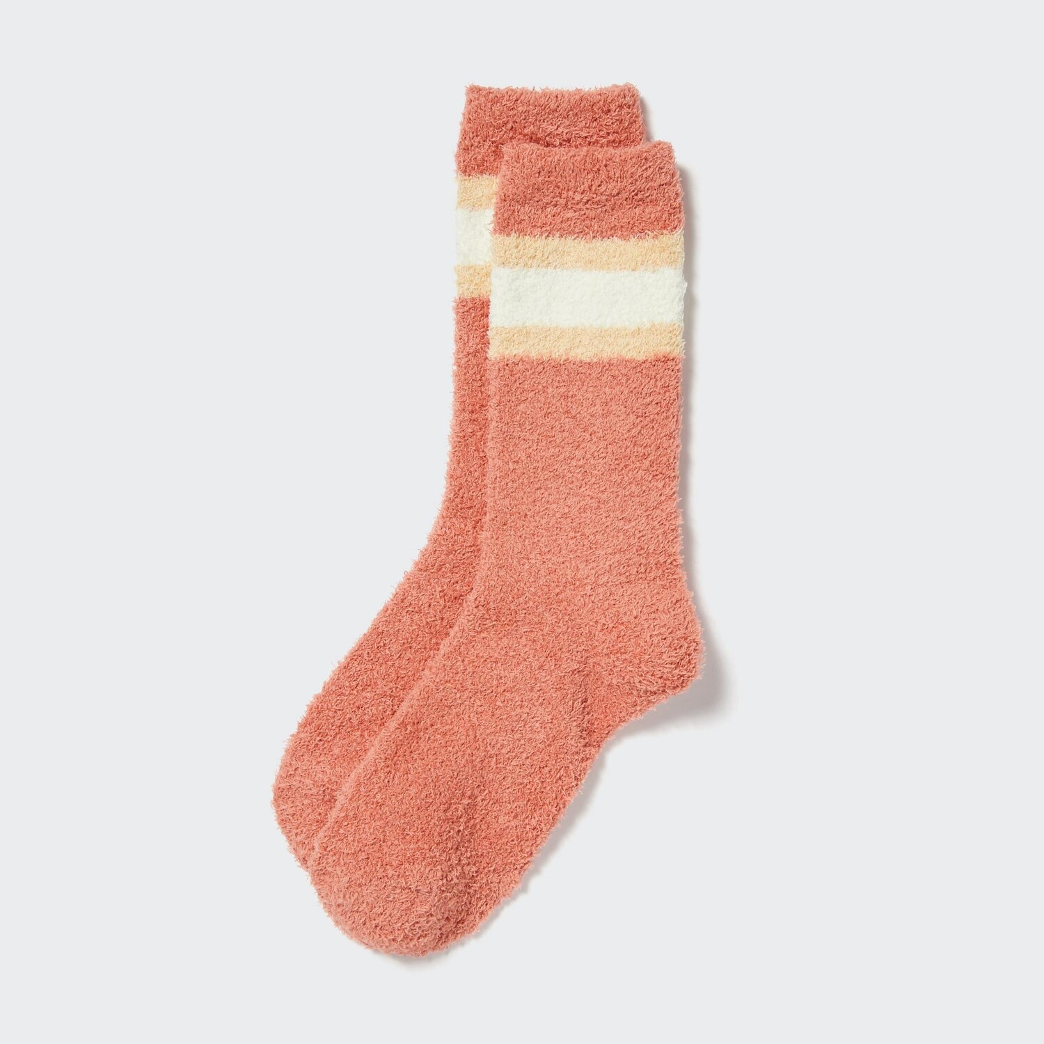 

Мягкие пушистые термоноски HEATTECH Uniqlo, оранжевый