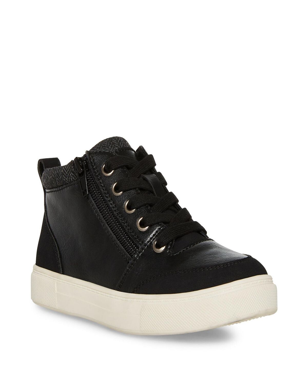 

Высокие кроссовки Little Boys Btodd со шнуровкой и боковой молнией Steve Madden