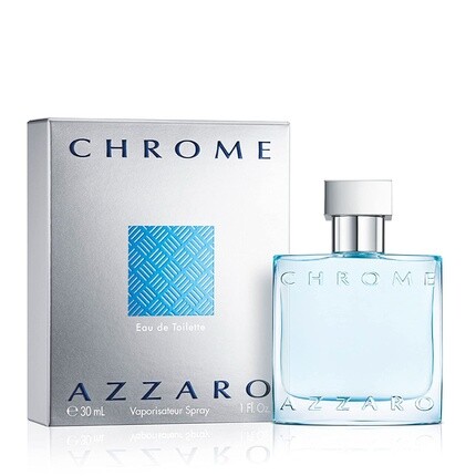 

Туалетная вода Chrome для мужчин со свежими цитрусовыми нотами 30 мл, Azzaro