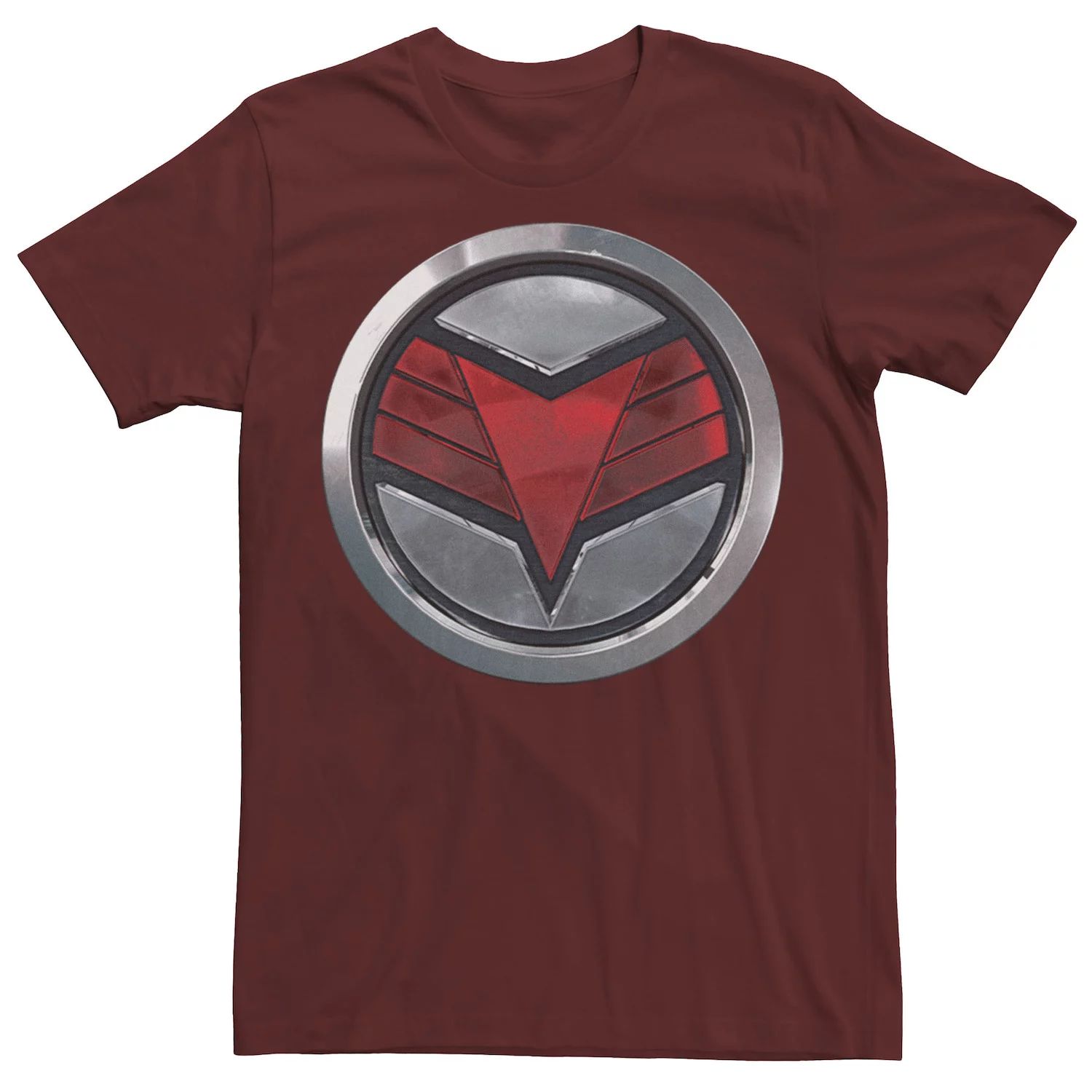 Мужская футболка с логотипом Marvel Falcon And The Winter Soldier Falcon Steel Licensed Character