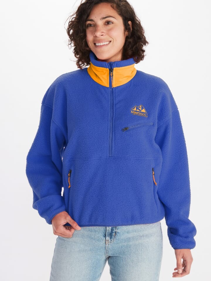 

Флисовый пуловер Marmot Fleece 94 ECO, синий