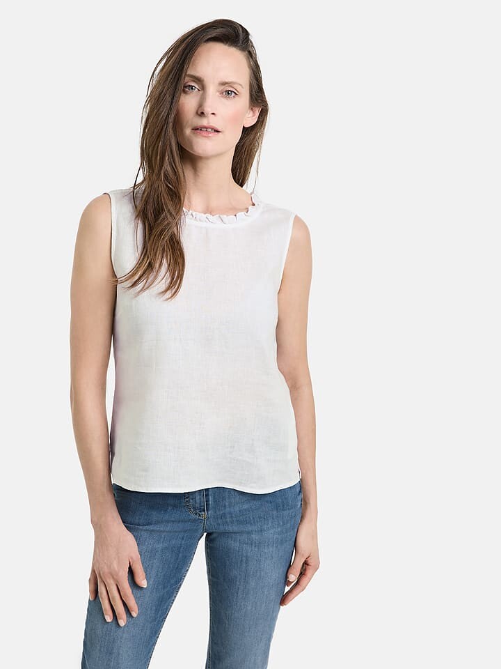 

Топ Gerry Weber Leinen, белый
