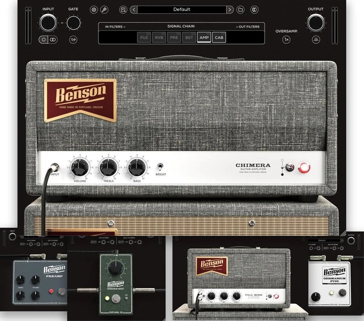 

Коллекция плагинов MixWave Benson Chimera