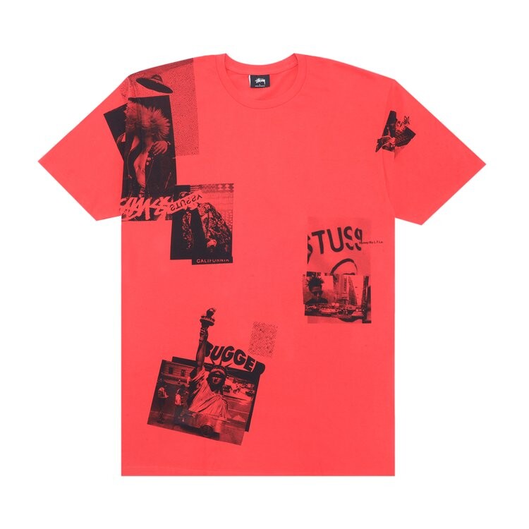 

Футболка Stussy Photographed 'Red', красный