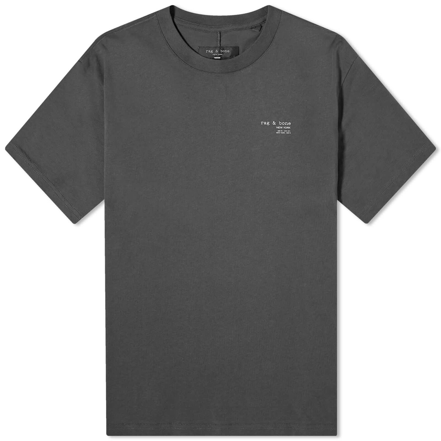 

Футболка Rag & Bone Logo, черный