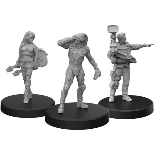 

Ролевая игра Monster Fight Club Cyberpunk Red RPG: Miniatures - Edgerunners C