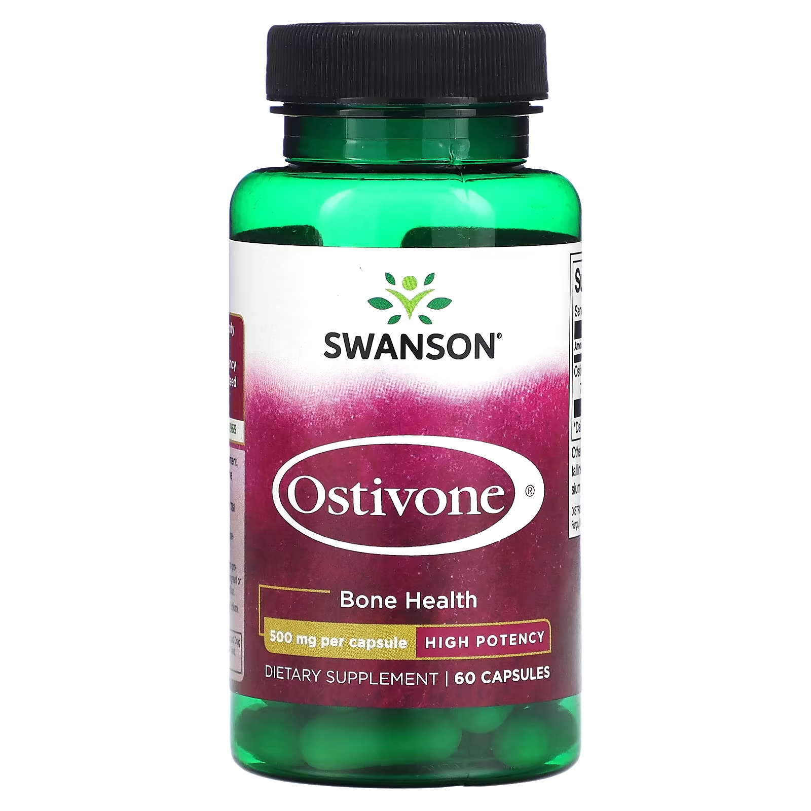 цена Пищевая добавка Swanson Ostivone для здоровья костей, 60 капсул