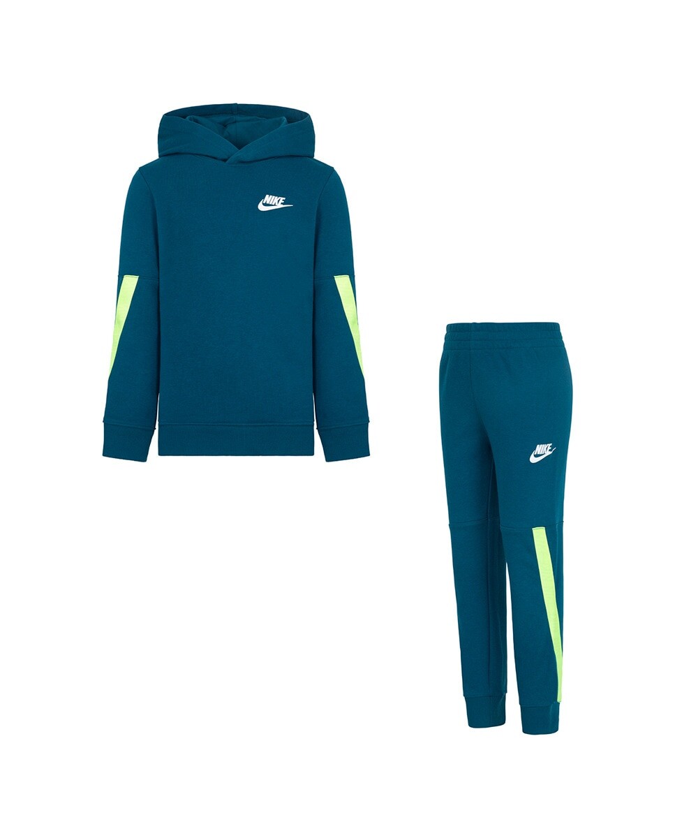 

Комплект из толстовки и брюк для мальчика Nike, зеленый
