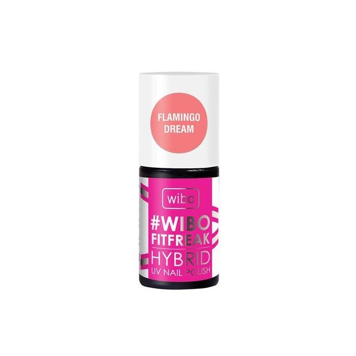 

Лак для ногтей Esmaltes de Uñas FitFreak UV Hybrid Nail Polish Wibo, Rosa