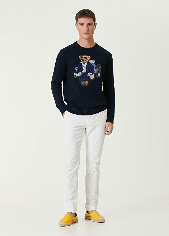 

Рубашка с рисунком в зеленую полоску Polo Ralph Lauren, белый