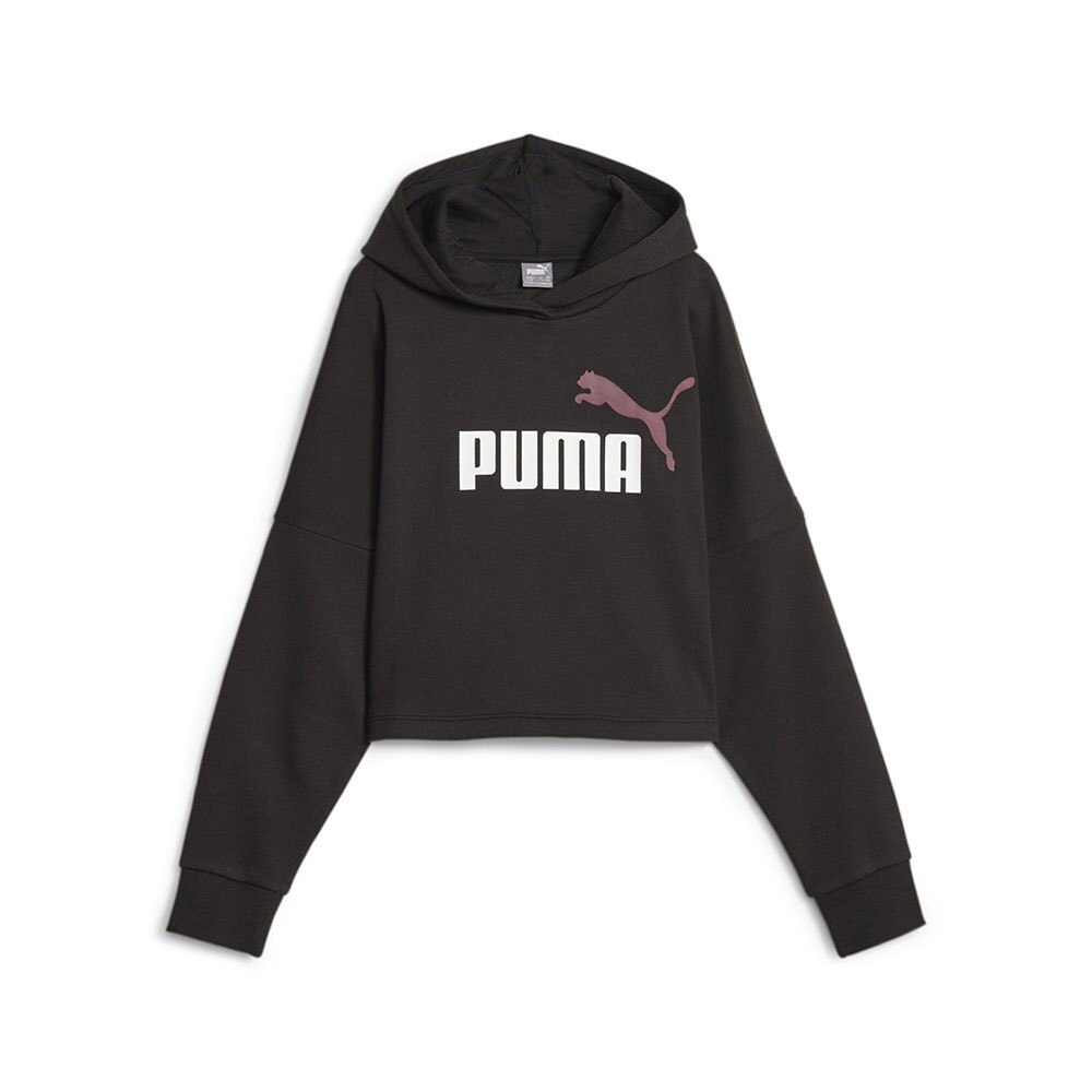

Худи Puma Ess Logo Cropped, черный
