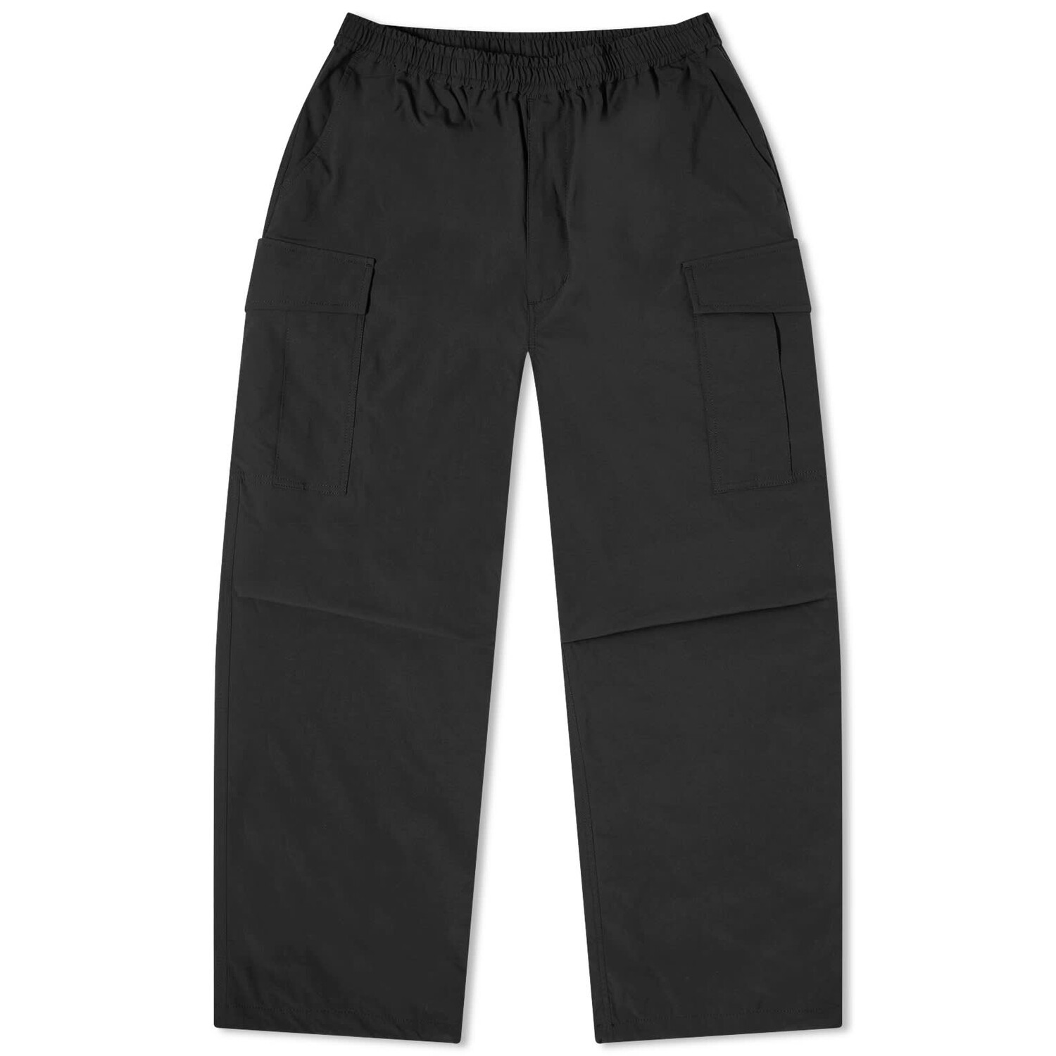 Брюки Daiwa Tech Loose 6P Mil, черный брюки han kjøbenhavn loose track pants серый l