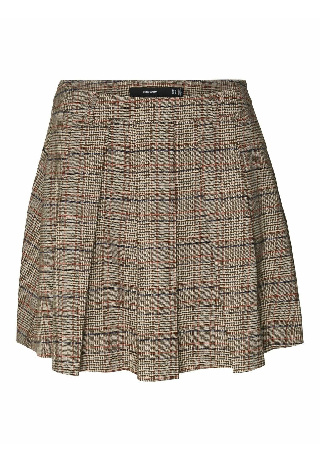 

Юбка А-силуэта VMELLIE MITTLERE TAILLE Vero Moda, бежевый