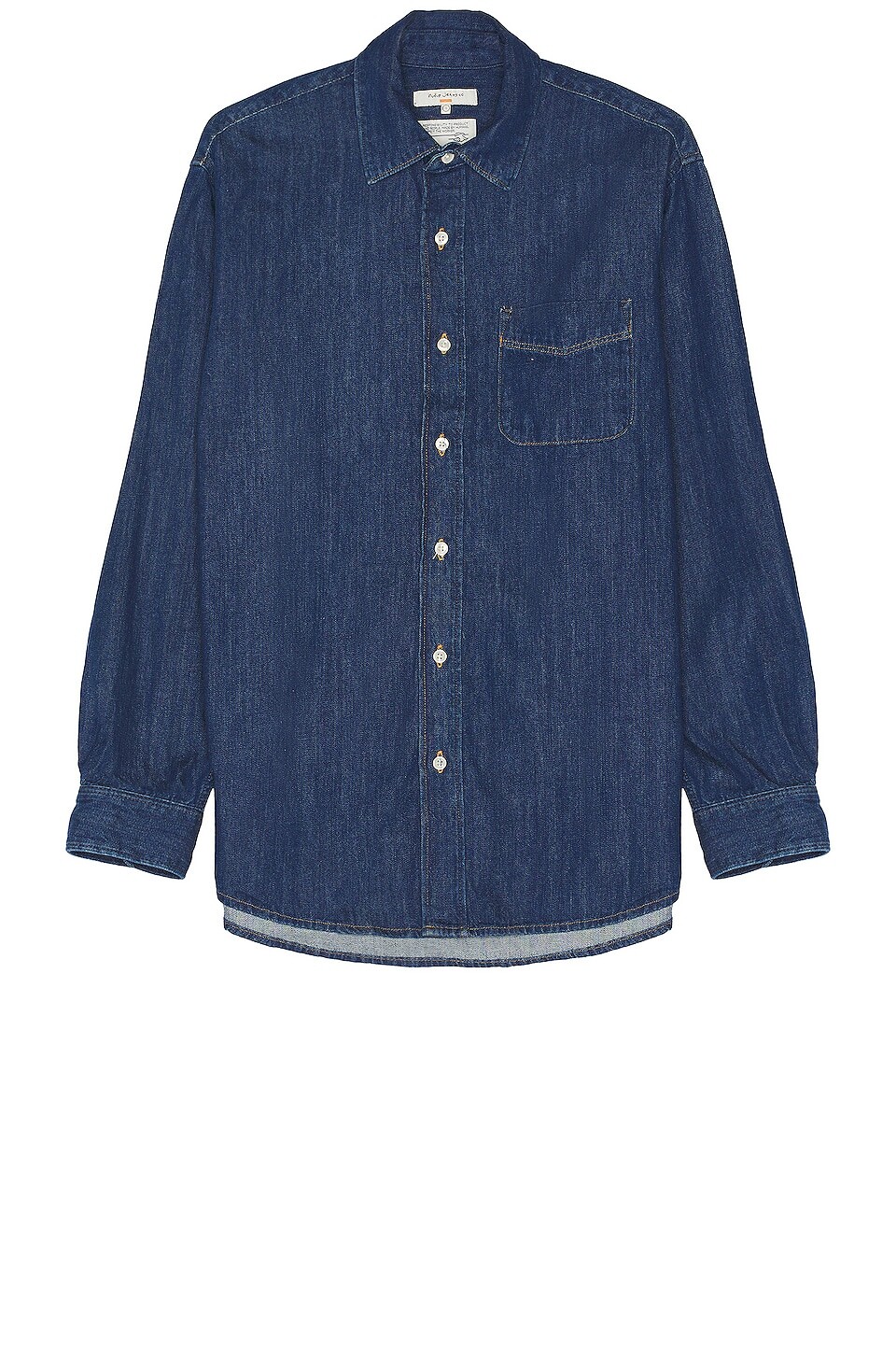 

Рубашка Nudie Jeans Filip Casual, цвет Some Kind Of Blue Denim
