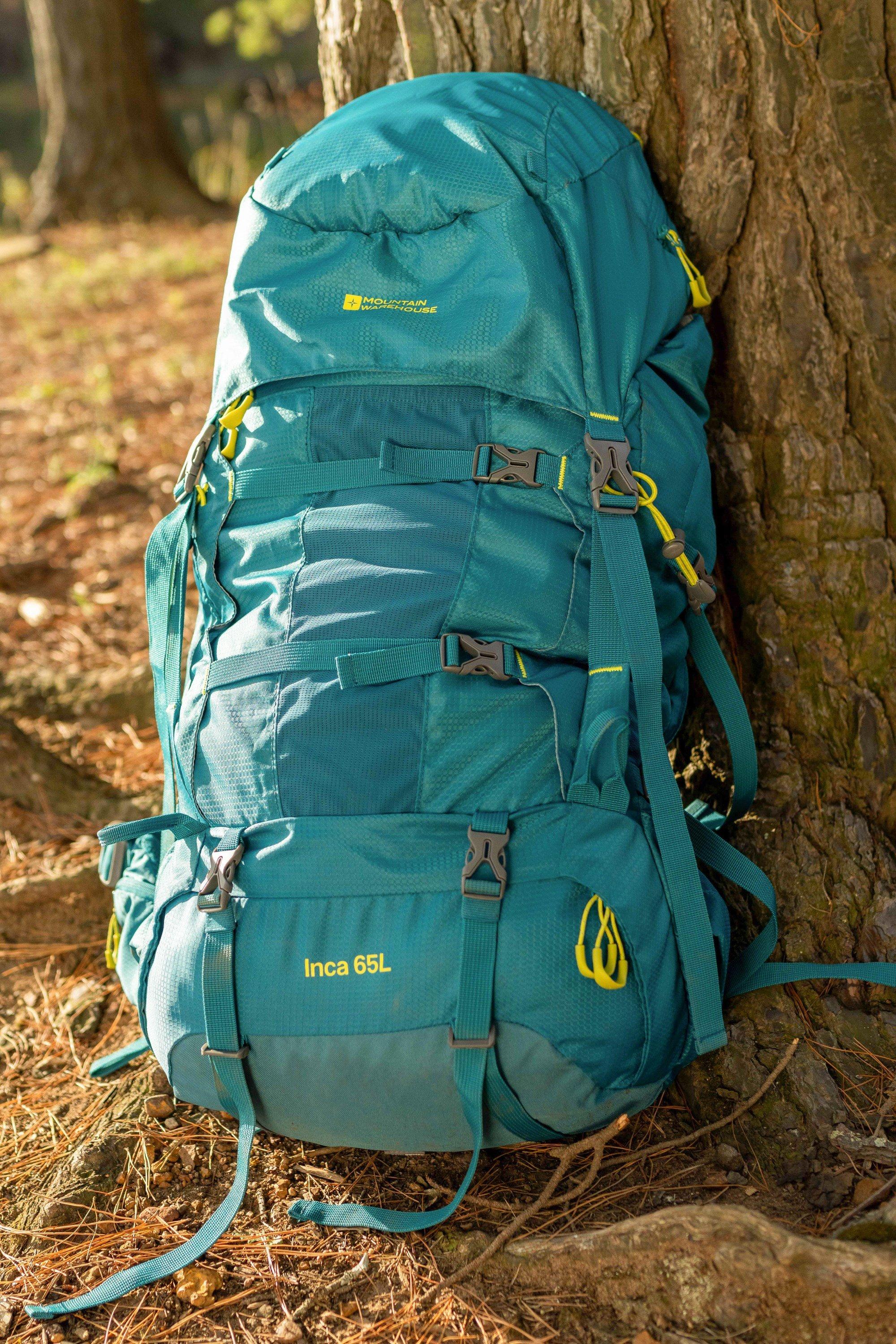 Большой рюкзак объемом 65 л для путешествий, походов и кемпинга Mountain Warehouse, зеленый большой рюкзак grand price для путешествий походов кемпинга 60л черный