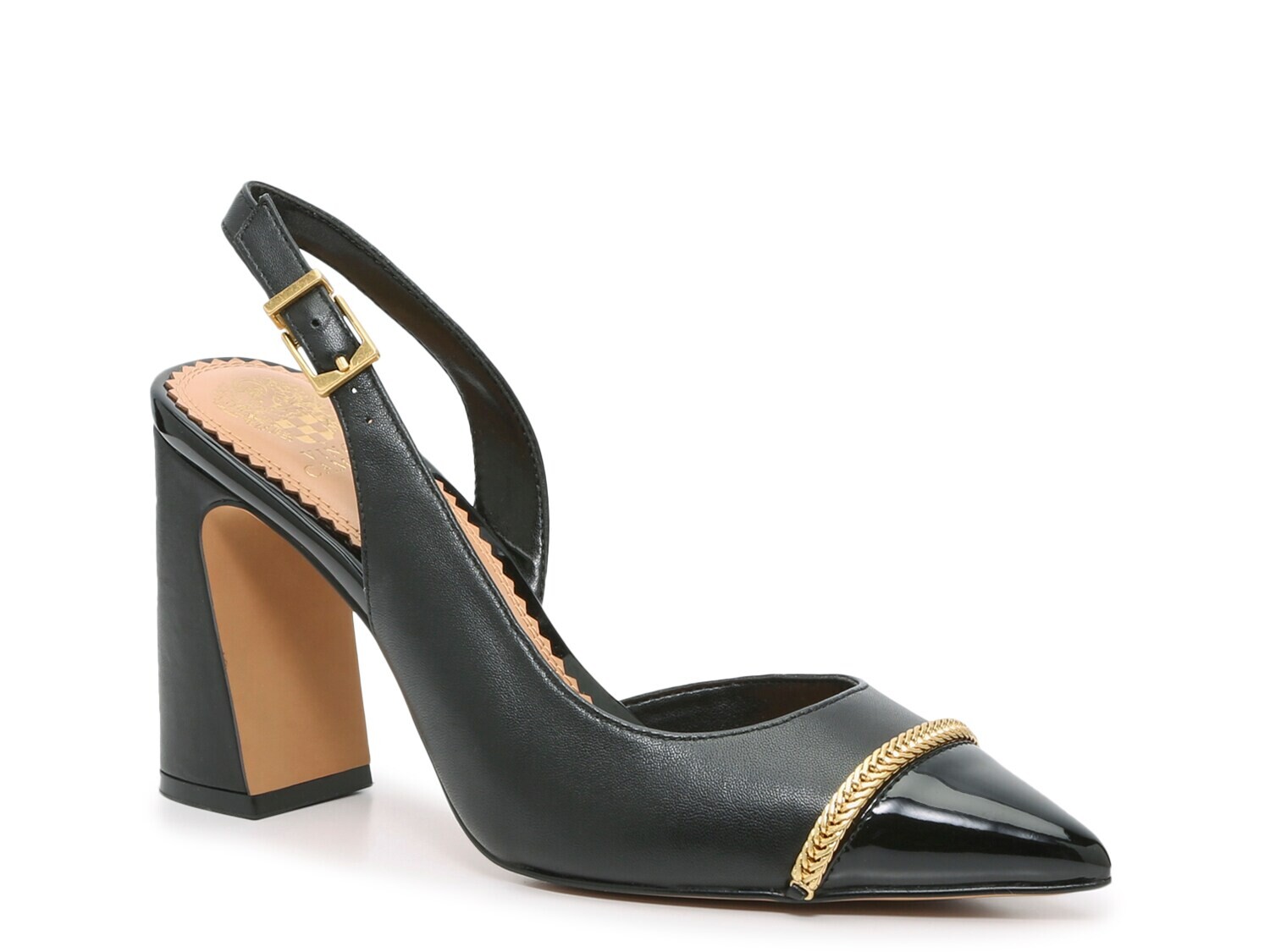 

Туфли с ремешком на пятке Vince Camuto Antelle, черный